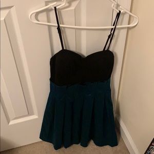 A cute mini dress